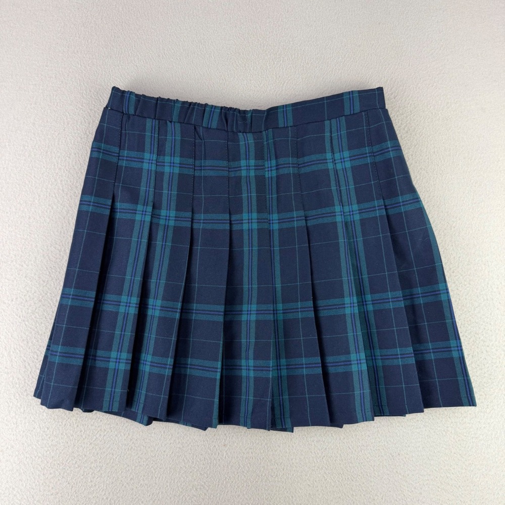 Wild Fable Plaid Pleated Skirt Women M NWT Preppy Schoolgirl Mini Goth Academia